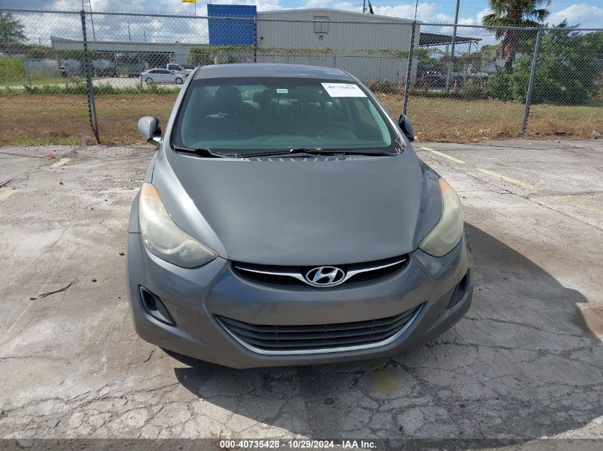 2013 Hyundai Elantra Gls VIN: 5NPDH4AE4DH347352 Lot: 40735428