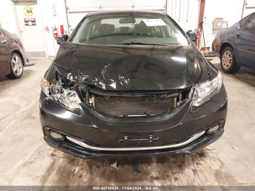 2013 Honda Civic Ex VIN: 19XFB2F8XDE022811 Lot: 40735439