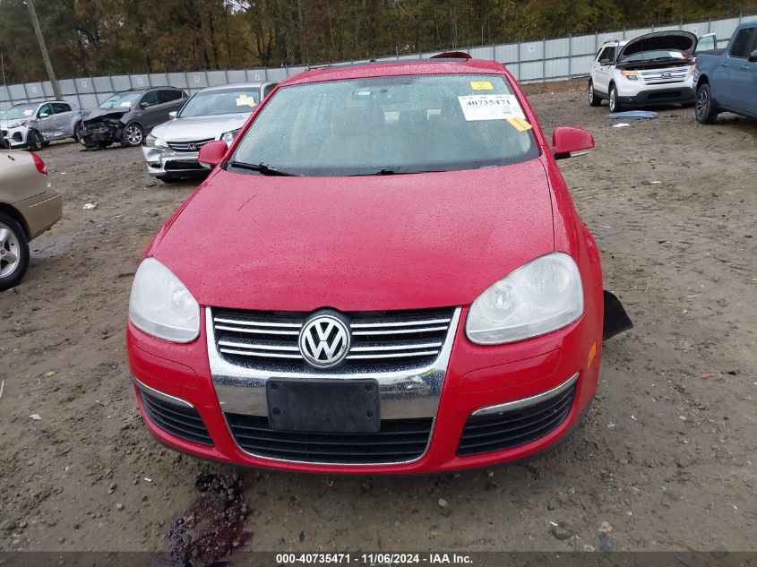 2008 Volkswagen Jetta Se/Sel VIN: 3VWRM71K78M055281 Lot: 40735471