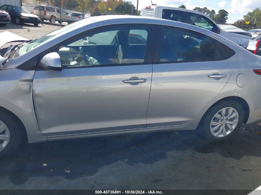 2021 Hyundai Accent Se VIN: 3KPC24A61ME148611 Lot: 40735491