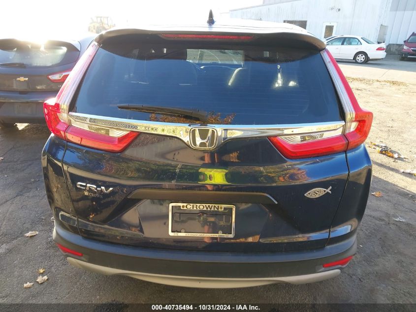 2018 Honda Cr-V Lx VIN: 2HKRW5H32JH424141 Lot: 40735494