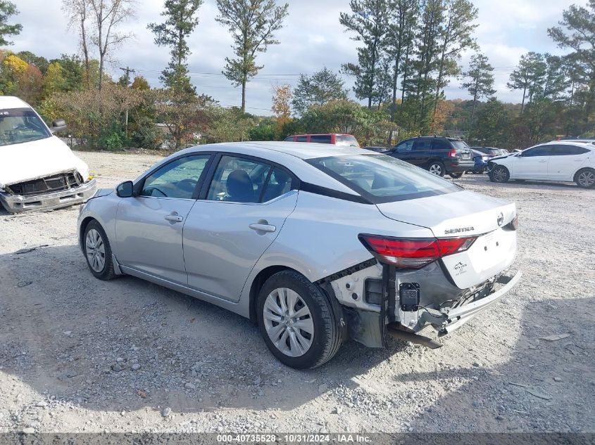 2022 Nissan Sentra S Xtronic Cvt VIN: 3N1AB8BV1NY214761 Lot: 40735528