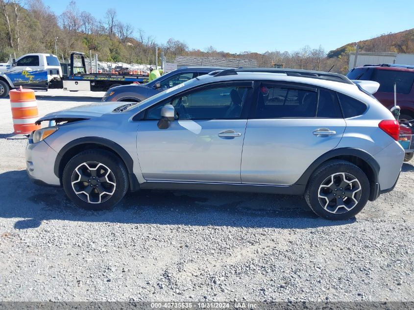 2014 Subaru Xv Crosstrek 2.0I Limited VIN: JF2GPAKC1E8249165 Lot: 40735535