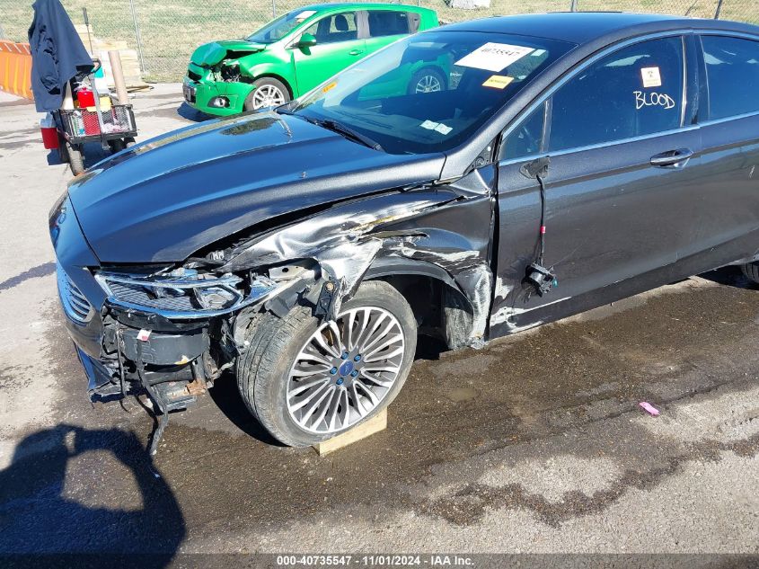 2017 Ford Fusion Se VIN: 3FA6P0T98HR227308 Lot: 40735547