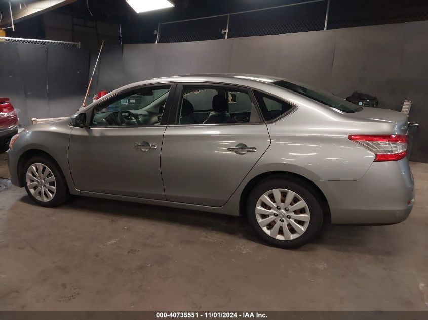 VIN 3N1AB7AP6DL715301 2013 Nissan Sentra, SV no.3