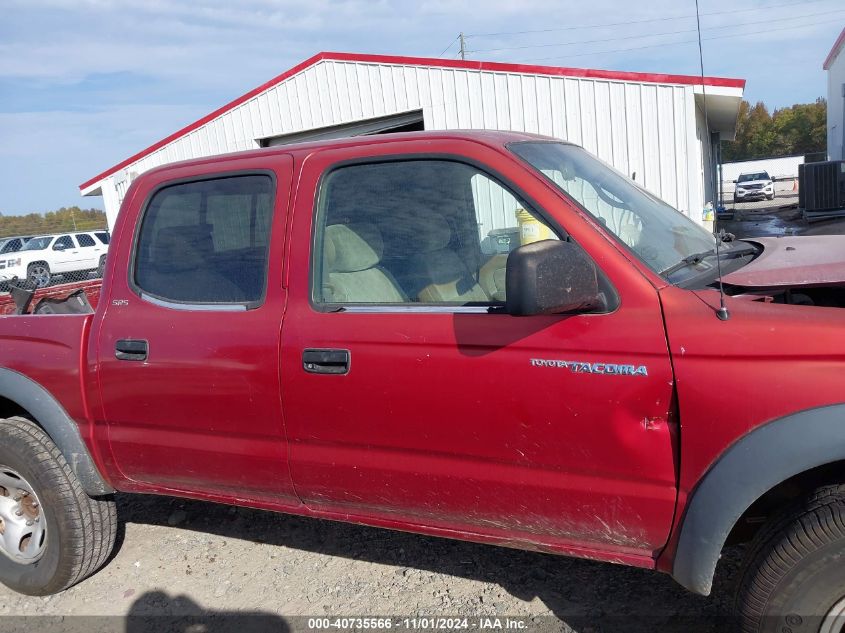 2004 Toyota Tacoma Prerunner V6 VIN: 5TEGN92N74Z344931 Lot: 40735566