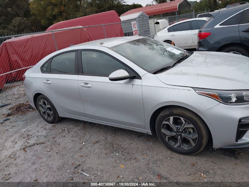 2021 Kia Forte Lxs VIN: 3KPF24AD2ME415640 Lot: 40735567