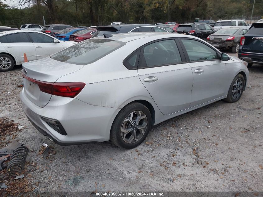 2021 Kia Forte Lxs VIN: 3KPF24AD2ME415640 Lot: 40735567