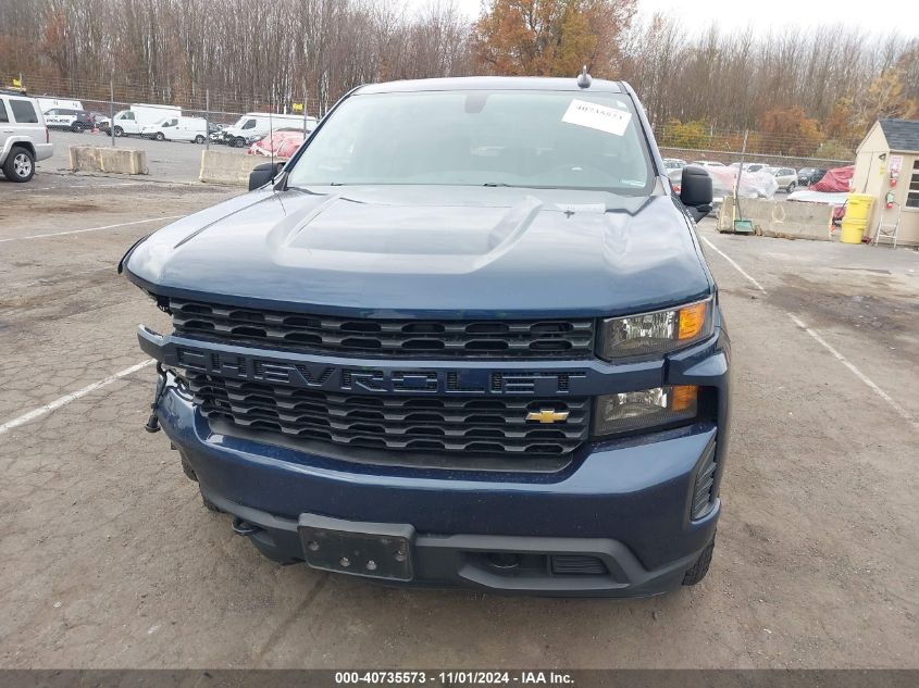 2022 Chevrolet Silverado 1500 Ltd 4Wd Short Bed Custom VIN: 3GCPYBEK5NG111420 Lot: 40735573