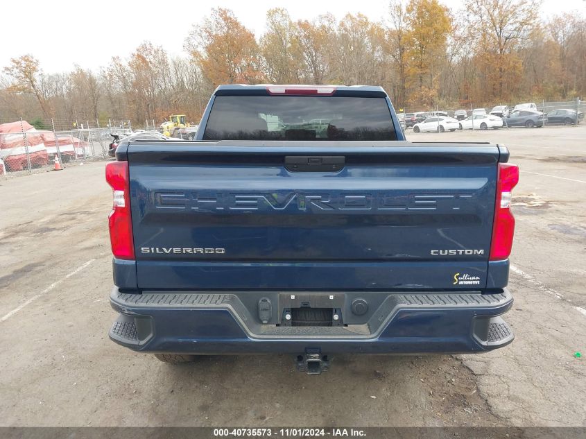 2022 Chevrolet Silverado 1500 Ltd 4Wd Short Bed Custom VIN: 3GCPYBEK5NG111420 Lot: 40735573