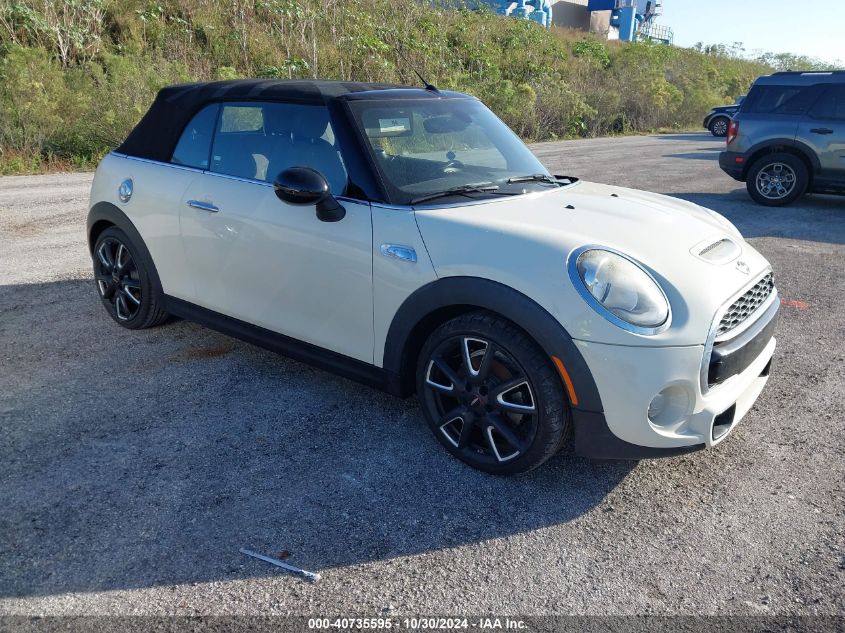 2017 Mini Convertible Cooper S VIN: WMWWG9C34H3C81830 Lot: 40735595