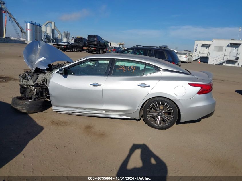 2018 Nissan Maxima 3.5 Platinum VIN: 1N4AA6AP7JC395588 Lot: 40735604