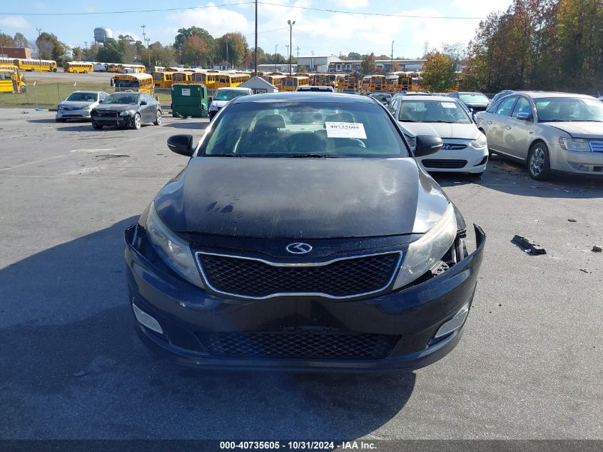 2014 Kia Optima Lx VIN: 5XXGM4A76EG350034 Lot: 40735605