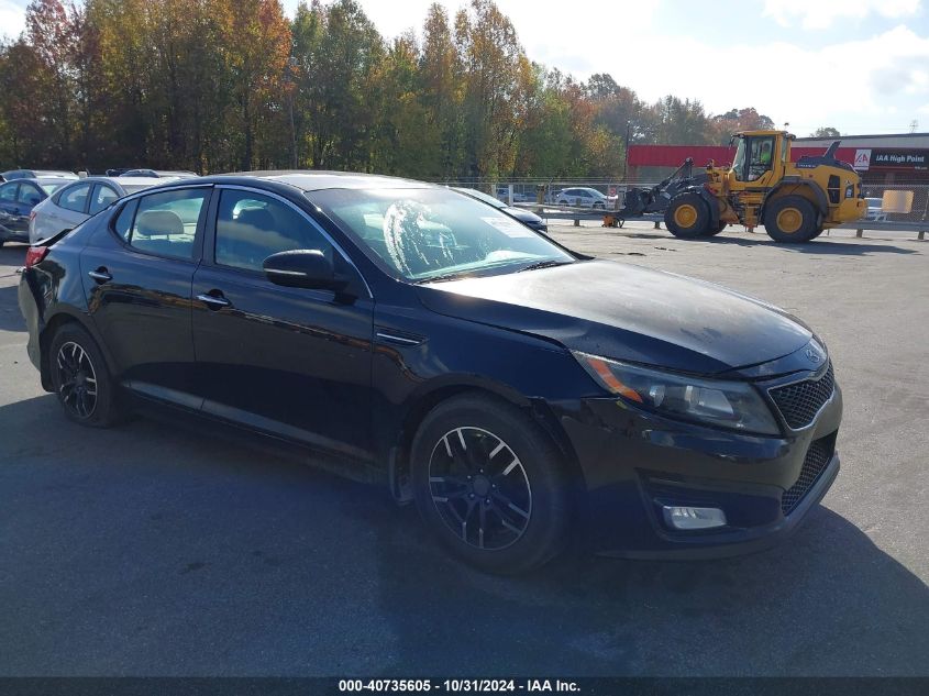 2014 Kia Optima Lx VIN: 5XXGM4A76EG350034 Lot: 40735605