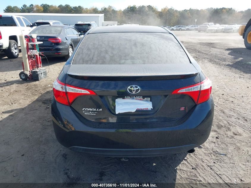 2016 Toyota Corolla S Plus VIN: 5YFBURHE0GP563535 Lot: 40735610