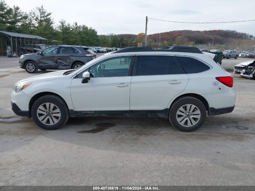 2017 Subaru Outback 2.5I Premium VIN: 4S4BSACC1H3407992 Lot: 40735619