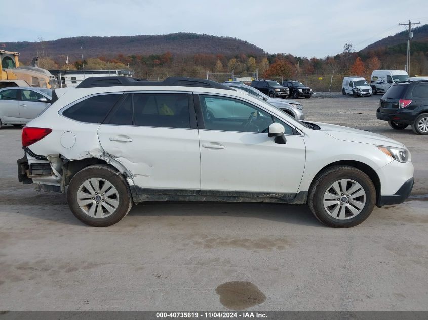 2017 Subaru Outback 2.5I Premium VIN: 4S4BSACC1H3407992 Lot: 40735619