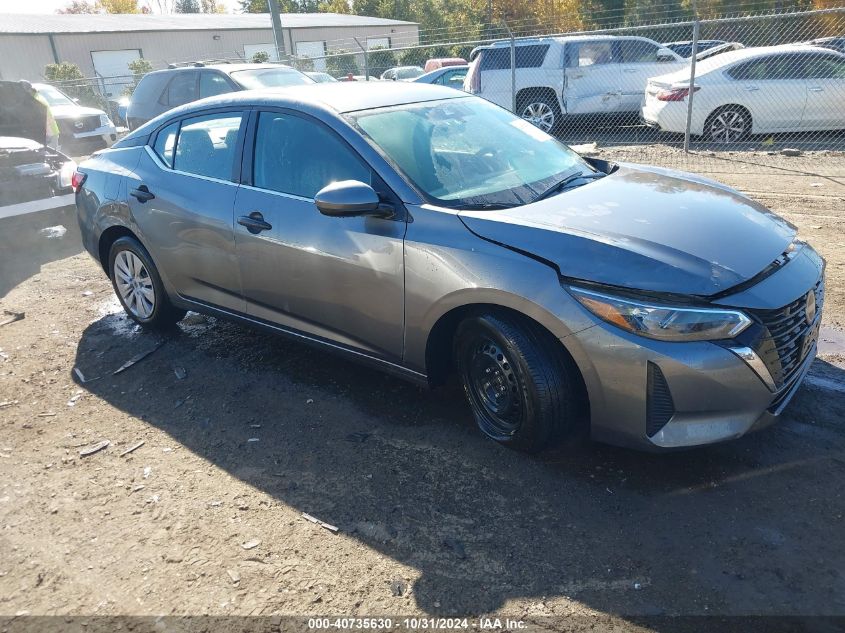 2024 Nissan Sentra S Xtronic Cvt VIN: 3N1AB8BV5RY285189 Lot: 40735630