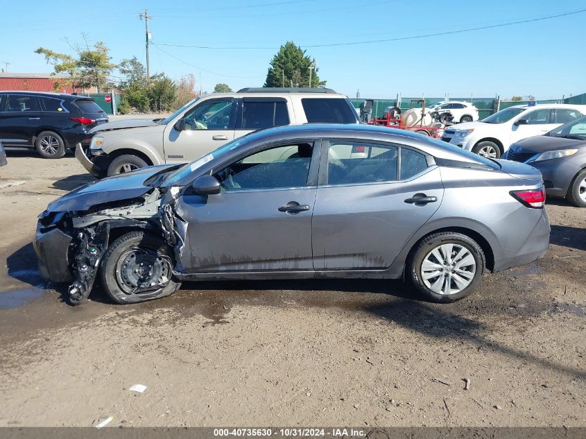 2024 Nissan Sentra S Xtronic Cvt VIN: 3N1AB8BV5RY285189 Lot: 40735630