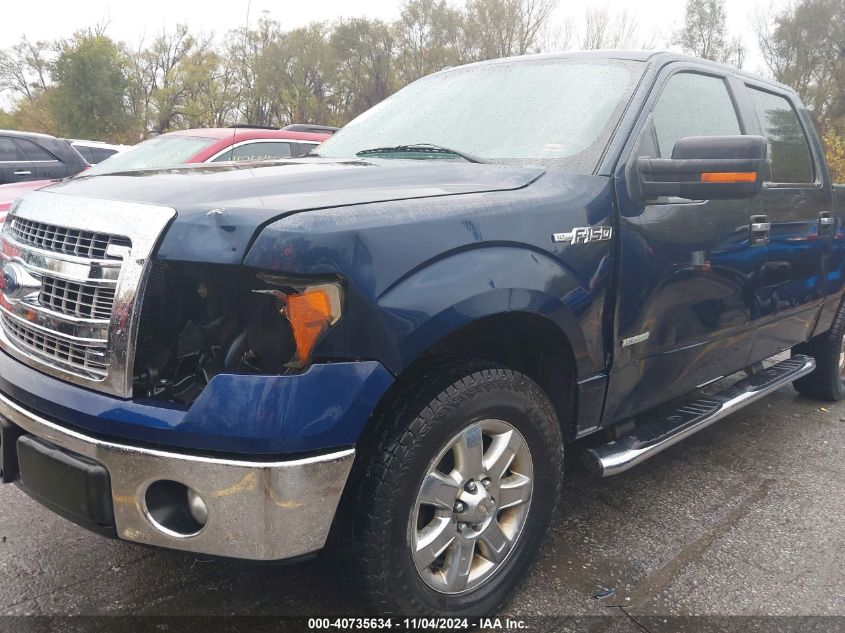 2013 Ford F-150 Xlt VIN: 1FTFW1ET6DKD07460 Lot: 40735634