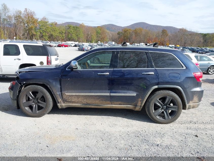 2012 Jeep Grand Cherokee Overland VIN: 1C4RJFCG7CC175882 Lot: 40735658