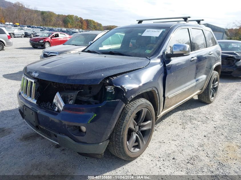 2012 Jeep Grand Cherokee Overland VIN: 1C4RJFCG7CC175882 Lot: 40735658