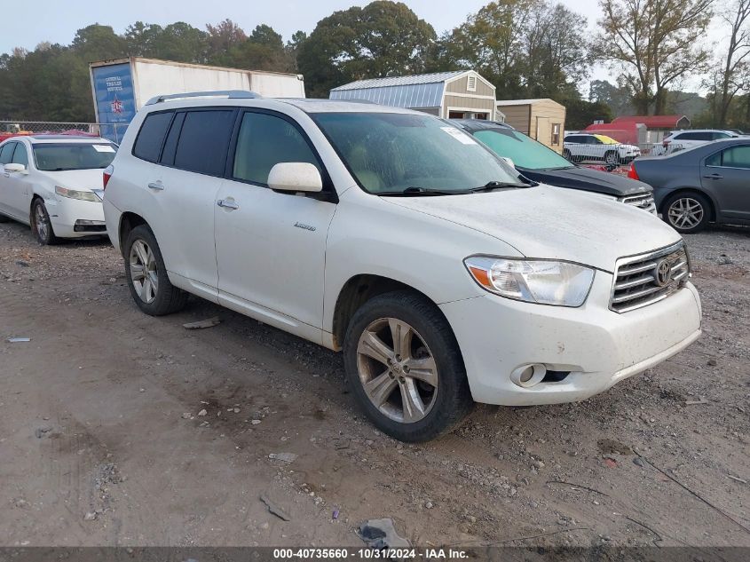 2009 Toyota Highlander Limited VIN: JTEDS42A692091278 Lot: 40735660