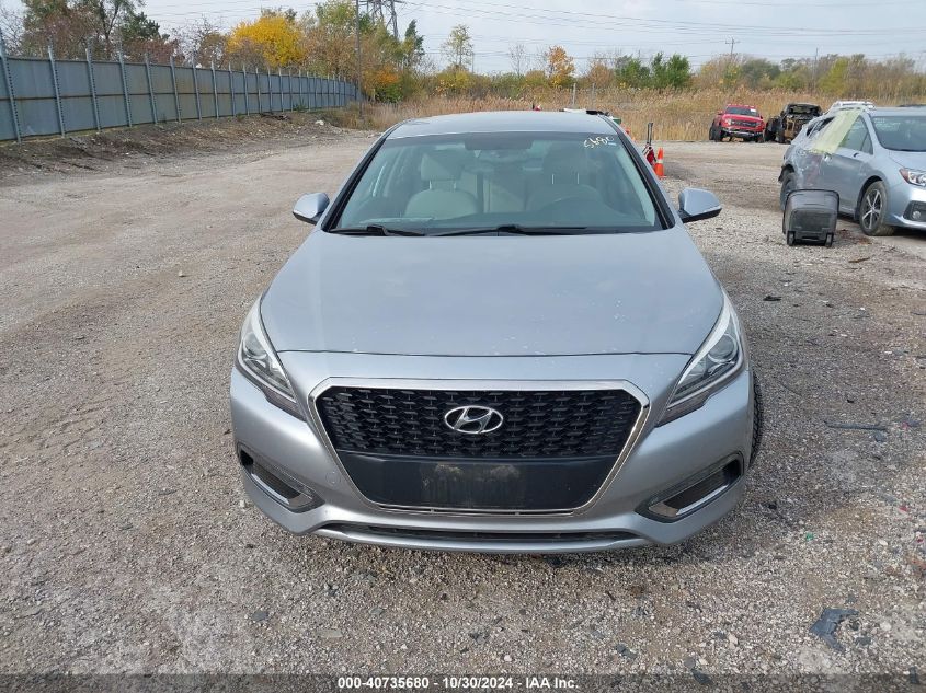 2016 Hyundai Sonata Hybrid Se VIN: KMHE24L14GA024734 Lot: 40735680