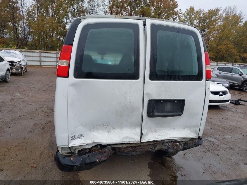 2015 Chevrolet Express 2500 Work Van VIN: 1GCWGFCF6F1174067 Lot: 40735684