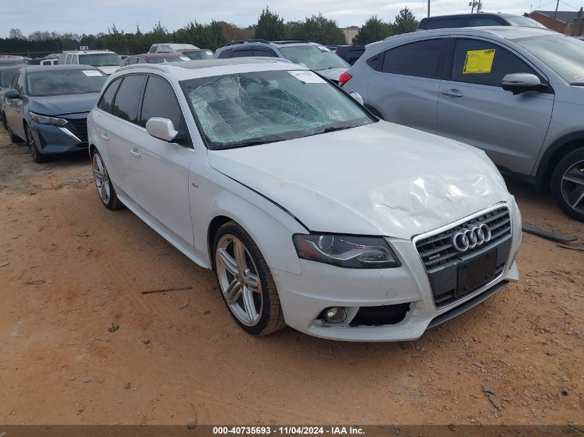 2012 Audi A4 Premium Plus VIN: WAUWFAFL1CA112270 Lot: 40735693