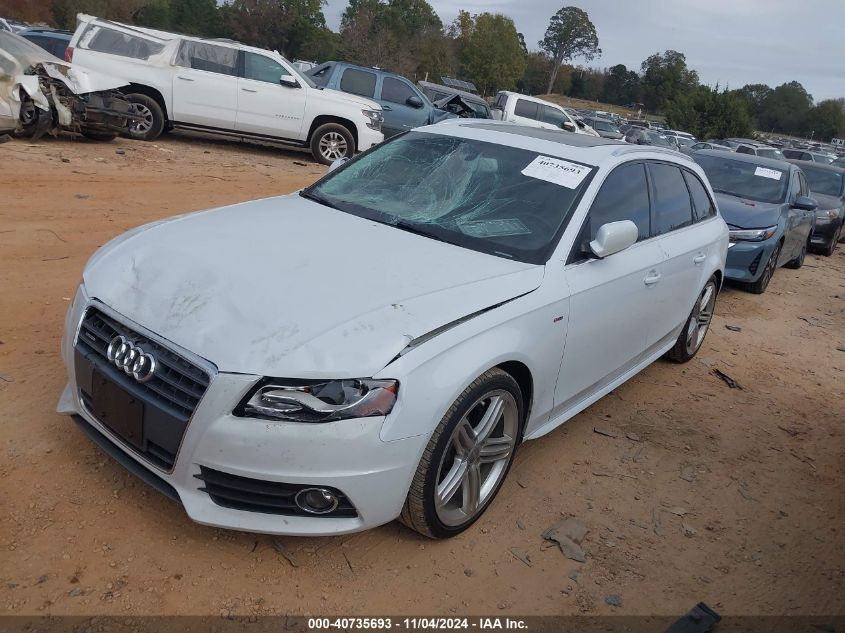 2012 Audi A4 Premium Plus VIN: WAUWFAFL1CA112270 Lot: 40735693