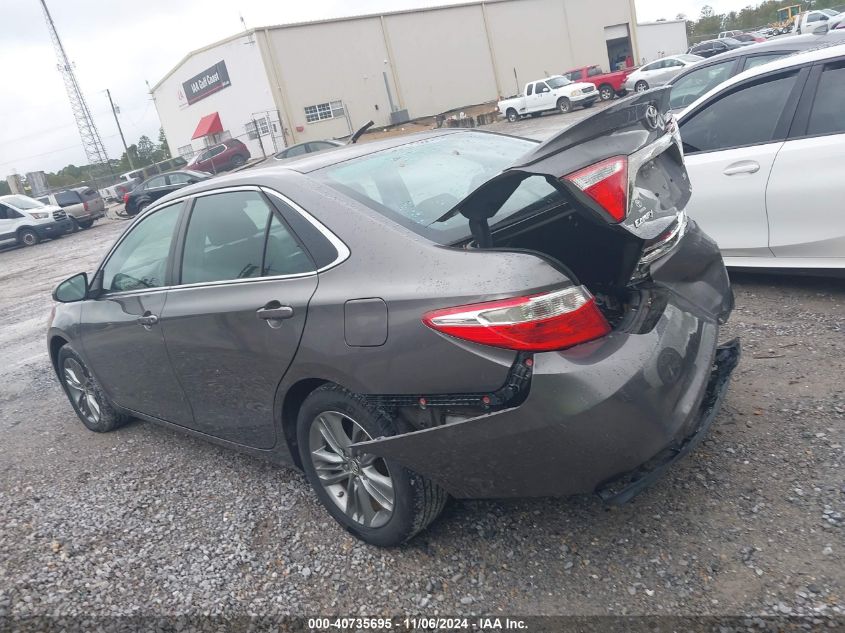 2017 Toyota Camry Se VIN: 4T1BF1FK7HU425821 Lot: 40735695