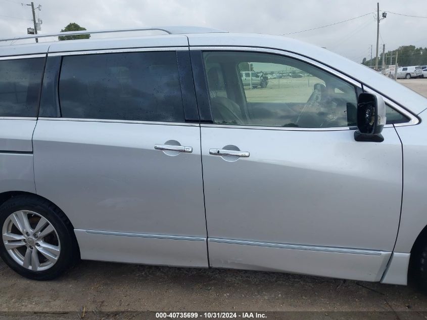 2015 Nissan Quest Sl VIN: JN8AE2KP2F9127207 Lot: 40735699