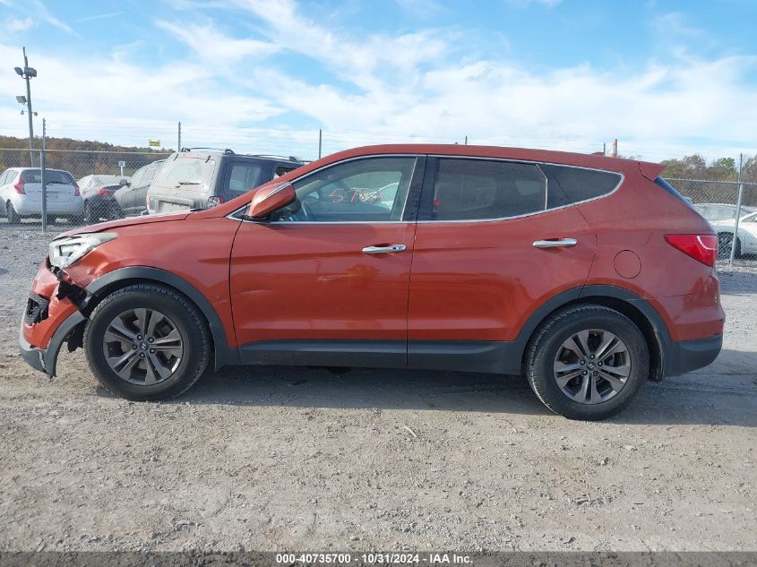 2013 Hyundai Santa Fe Sport VIN: 5XYZUDLB2DG041682 Lot: 40735700