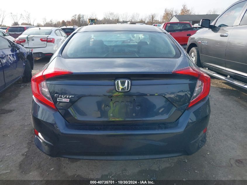 2016 Honda Civic Lx VIN: 19XFC2F52GE082833 Lot: 40735701