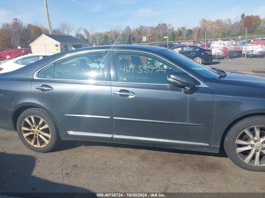 2011 Lexus Es 350 VIN: JTHBK1EG5B2419482 Lot: 40735724