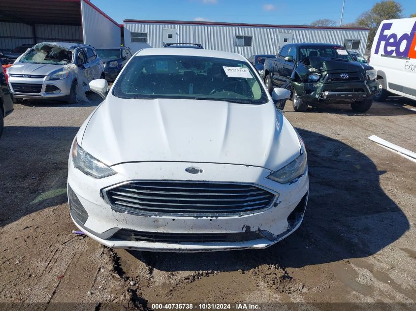 2020 Ford Fusion Se VIN: 3FA6P0HD9LR189769 Lot: 40735738