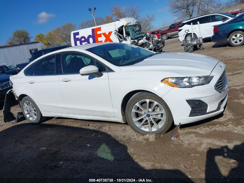 2020 Ford Fusion Se VIN: 3FA6P0HD9LR189769 Lot: 40735738