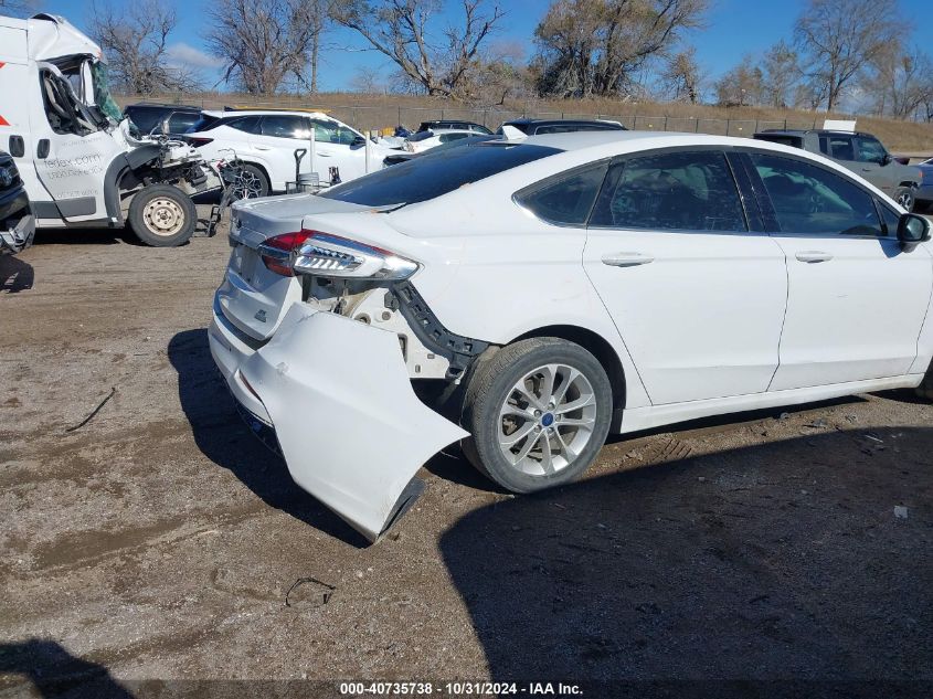 2020 Ford Fusion Se VIN: 3FA6P0HD9LR189769 Lot: 40735738