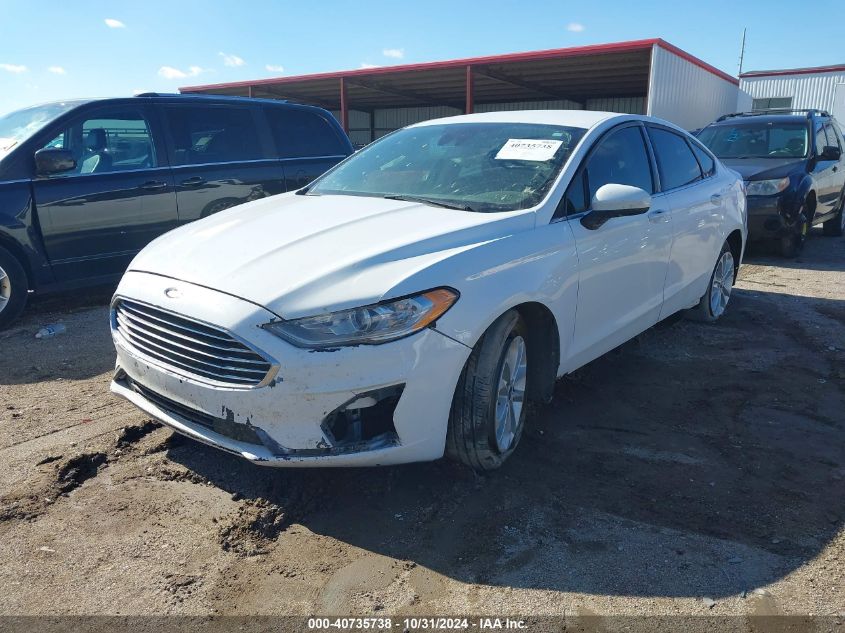 2020 Ford Fusion Se VIN: 3FA6P0HD9LR189769 Lot: 40735738