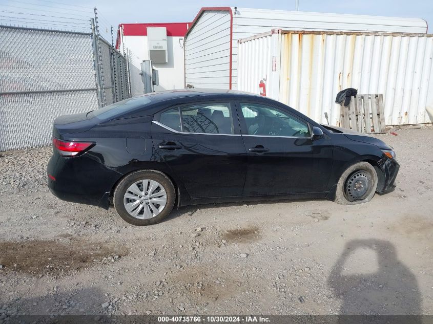 2022 Nissan Sentra S Xtronic Cvt VIN: 3N1AB8BV4NY280611 Lot: 40735766