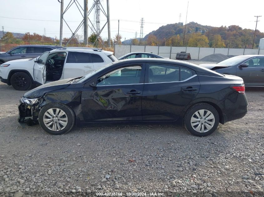 2022 Nissan Sentra S Xtronic Cvt VIN: 3N1AB8BV4NY280611 Lot: 40735766