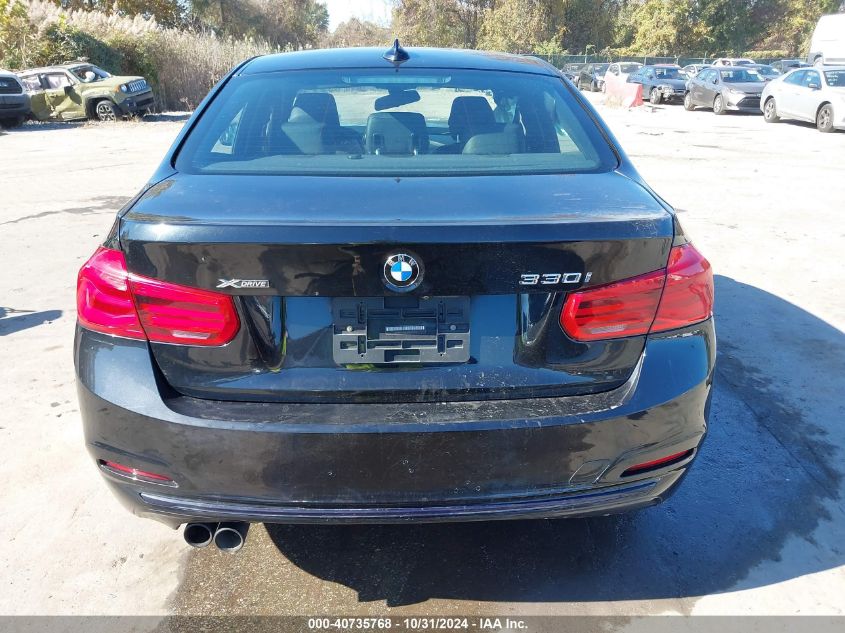 2018 BMW 330I xDrive VIN: WBA8D9G55JNU70104 Lot: 40735768