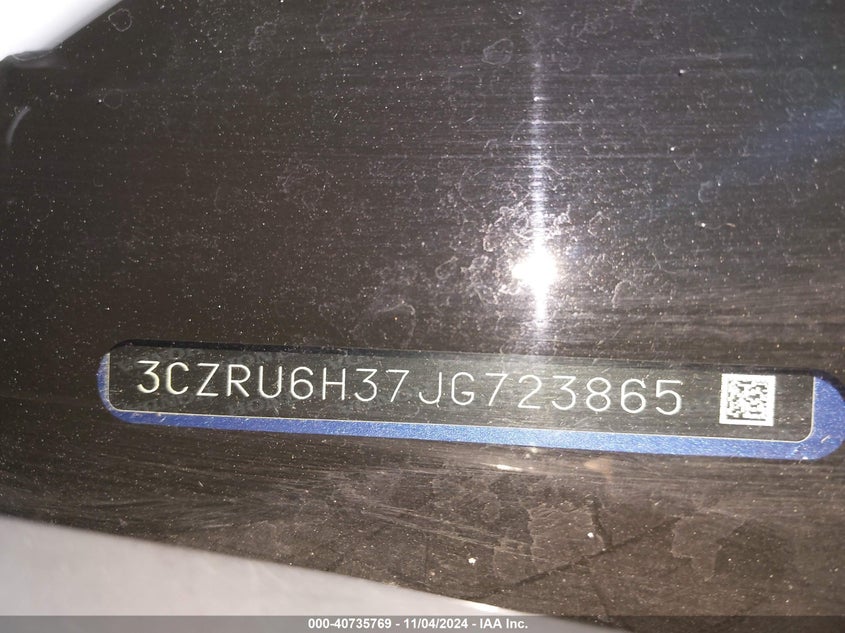 2018 HONDA HR-V LX - 3CZRU6H37JG723865