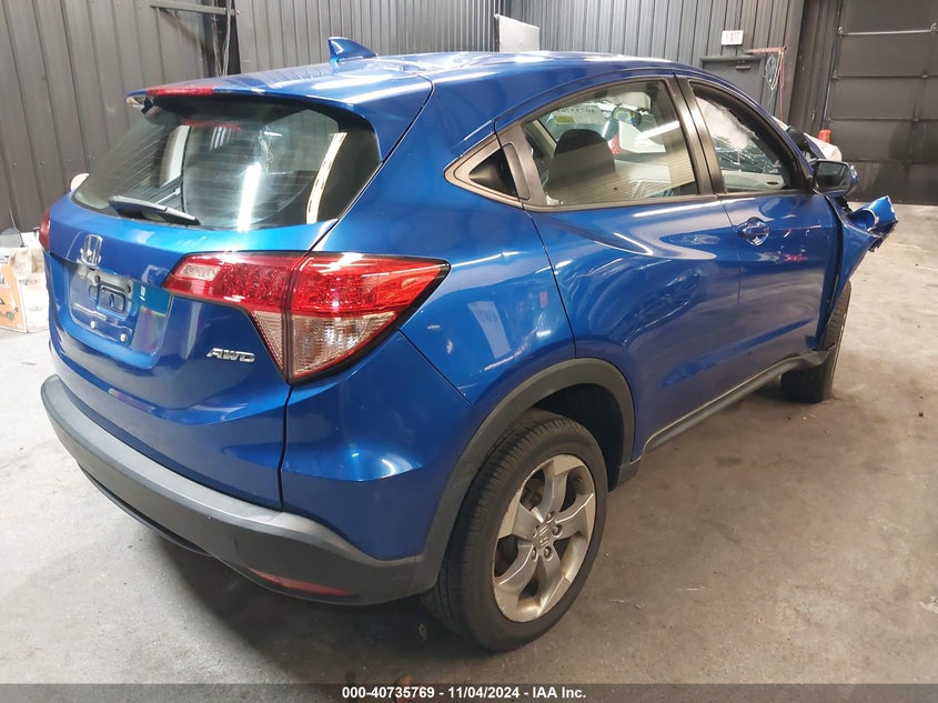 2018 HONDA HR-V LX - 3CZRU6H37JG723865