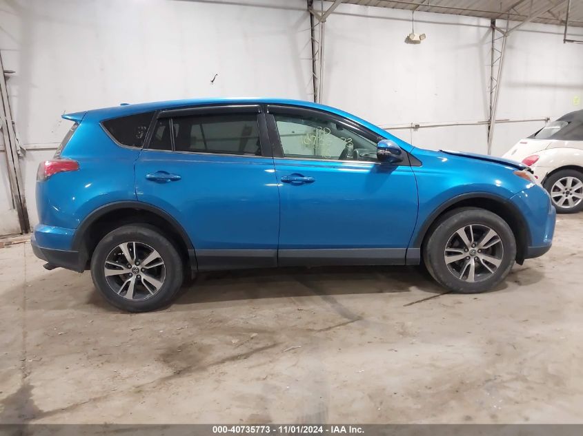 2018 Toyota Rav4 Xle VIN: 2T3RFREV3JW799302 Lot: 40735773