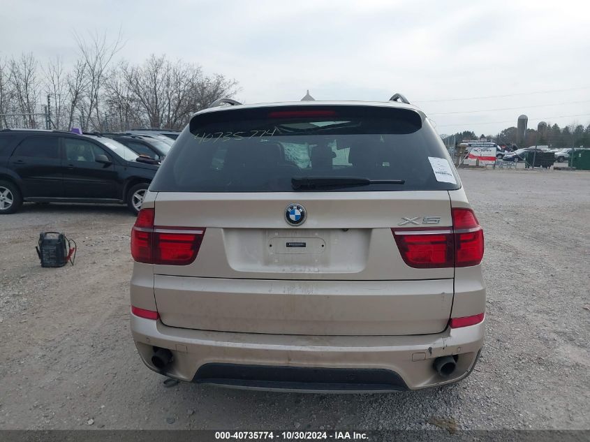 2013 BMW X5 xDrive35I/xDrive35I Premium/xDrive35I Sport Activity VIN: 5UXZV4C55D0B15515 Lot: 40735774