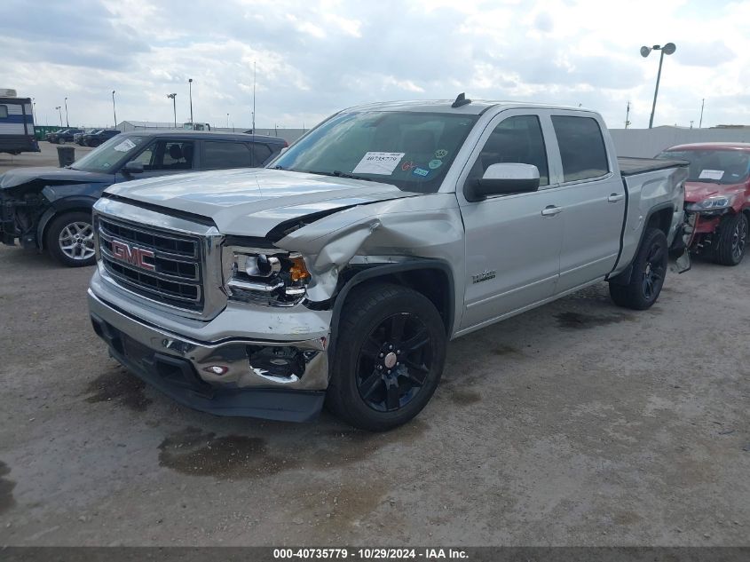 2015 GMC Sierra 1500 Sle VIN: 3GTP1UEC4FG139395 Lot: 40735779