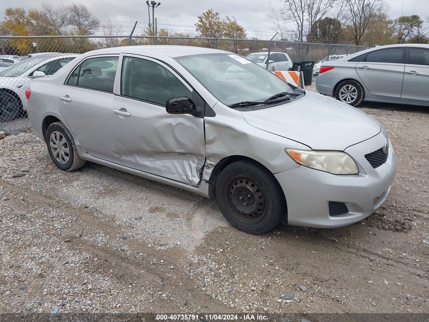 2009 TOYOTA COROLLA VIN: JTDBL40E699068587