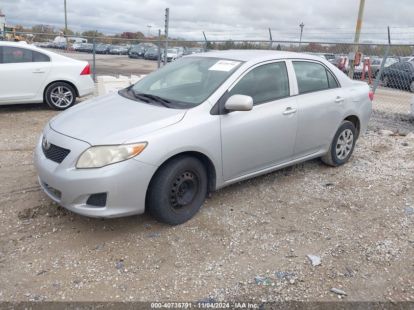 2009 TOYOTA COROLLA VIN: JTDBL40E699068587